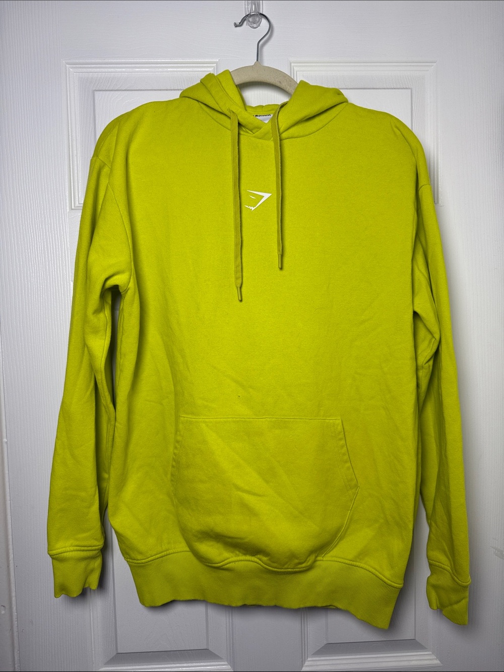 Gymshark Men's Neon Lime Pullover Hoodie